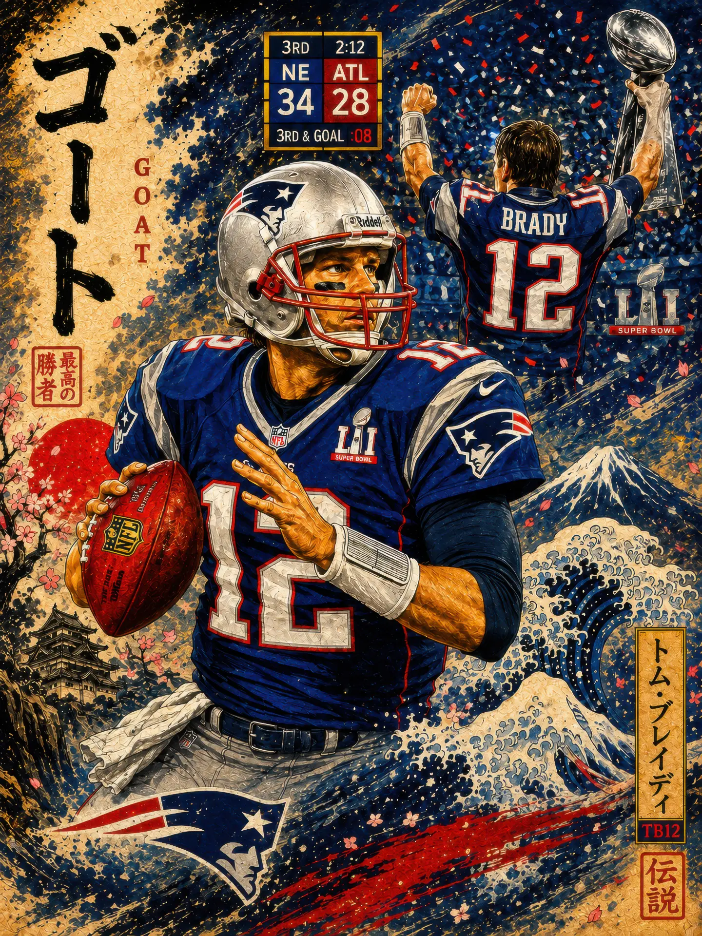 Tom Brady — G.O.A.T.