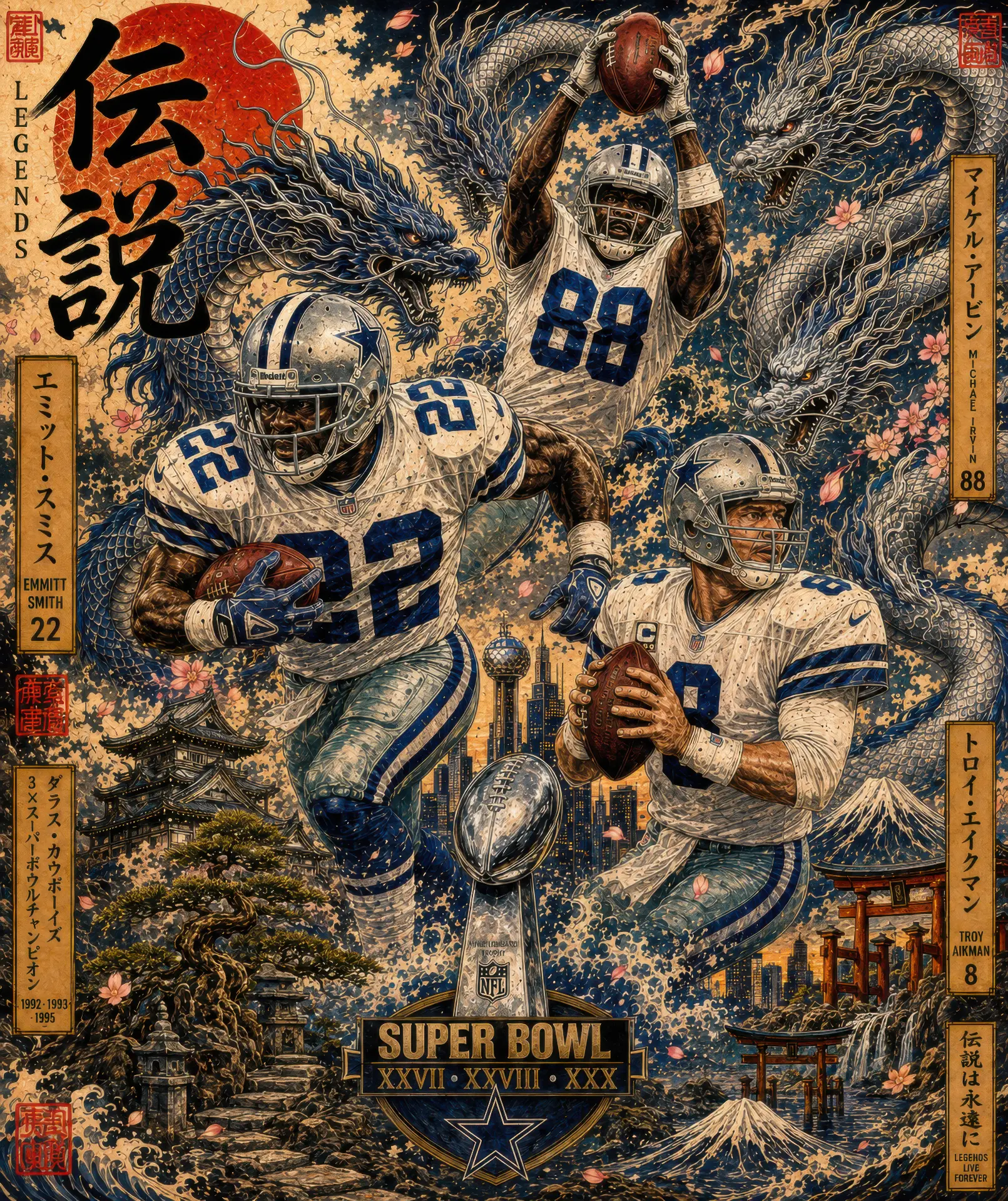 Dallas Cowboys — Legends.